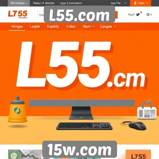 Atualizações frequentes e manutenção no site L55.com